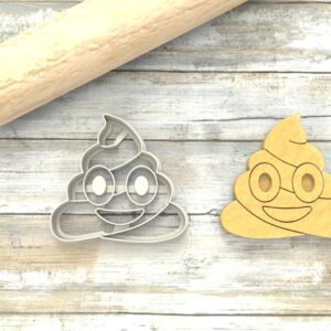 Cacchina Emoji Formina taglierina per biscotti | Poop Emoji Cookie Cutter