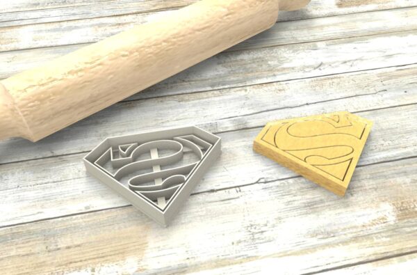Superman Formina taglierina per biscotti | Superman Cookie Cutter