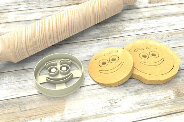 Faccina Smile Emoji Formina taglierina per biscotti | Smile Emoji Cookie Cutter