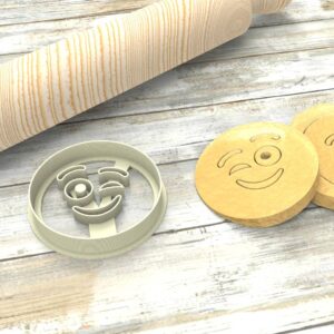Faccina Emoji Formina taglierina per biscotti | Emoji Cookie Cutter