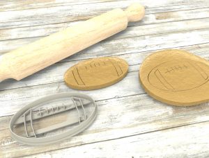 Pallone Rugby Cookie Cutter