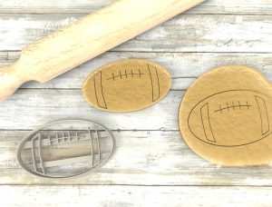 Pallone Rugby Cookie Cutter