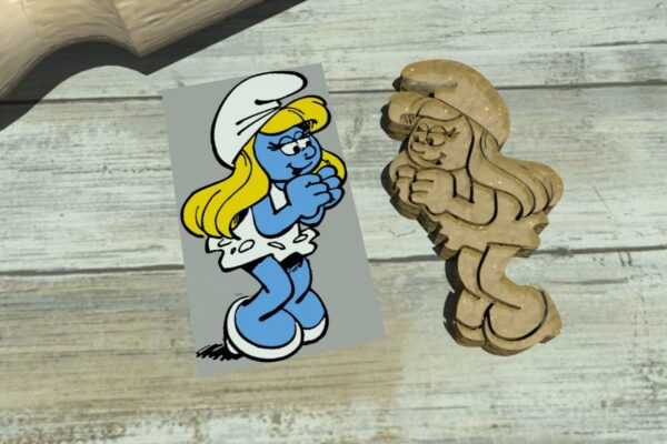 Puffetta - Smurfette - The Smurfs cookie cutters