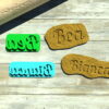 Formine biscotti nome personalizzato