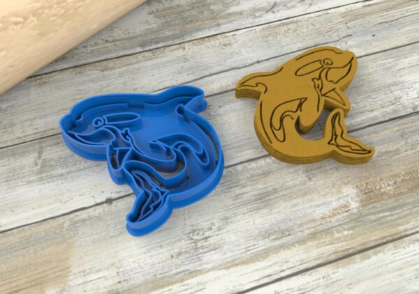Dolphine cookie cutters