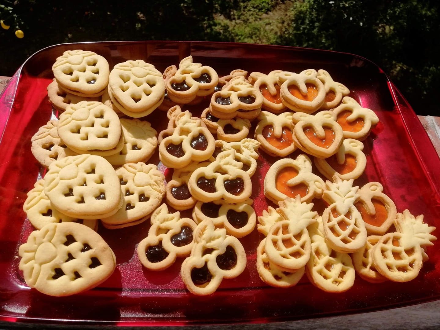 Formine biscotti Pesche ripiene -  Cookie cutter