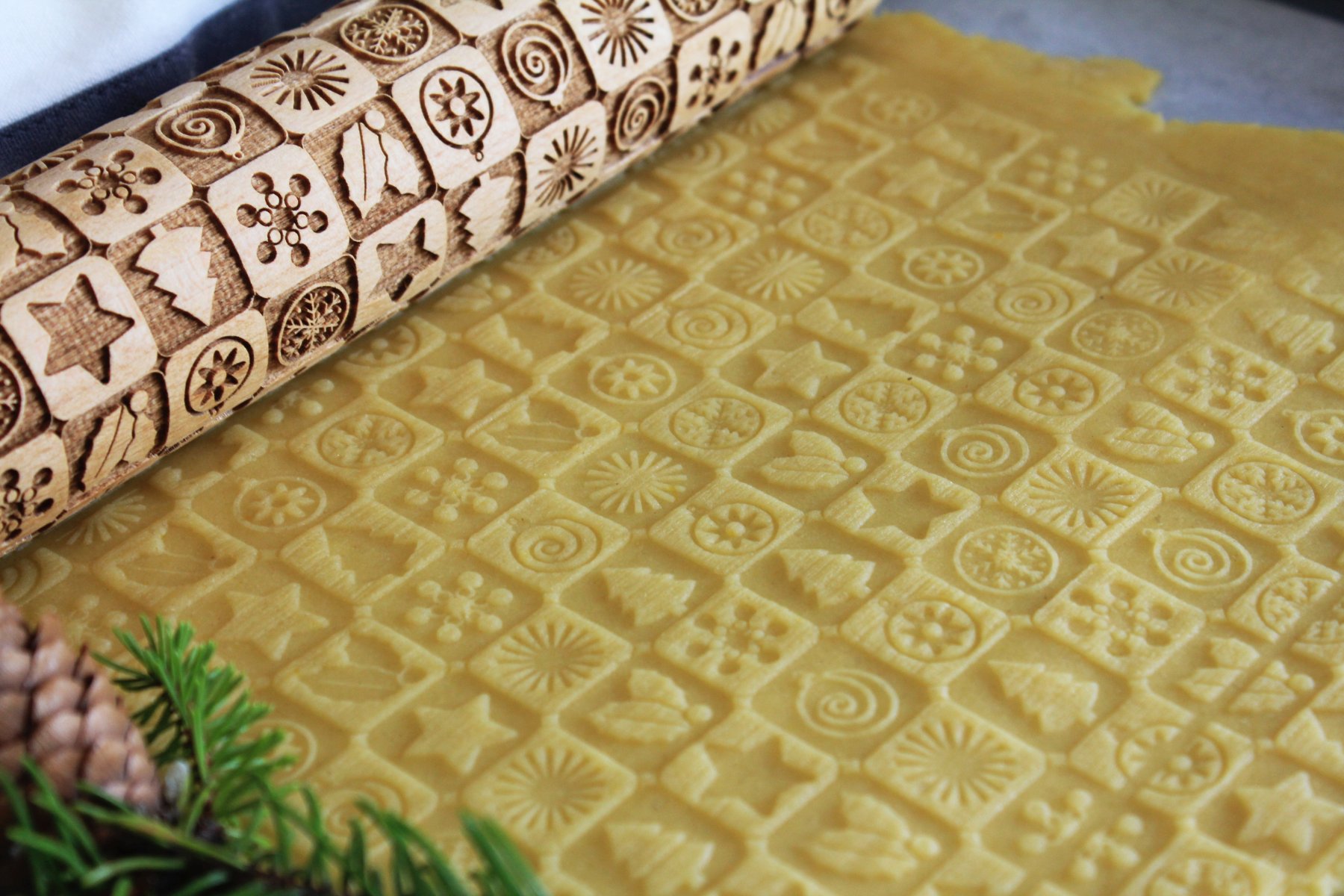 Visto in TV Farfalle PVC Idea Regalo Natale e Compleanno Cake Design Biscotti mattarello Decorativo Mattarello con Decorazioni 