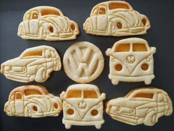Biscotti Volkswagen t1 furgone, furgoncino, bus, hippie