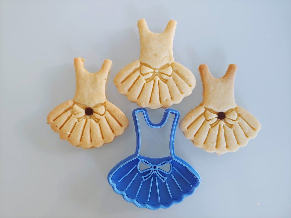 Tutù ballerina formina biscotti
