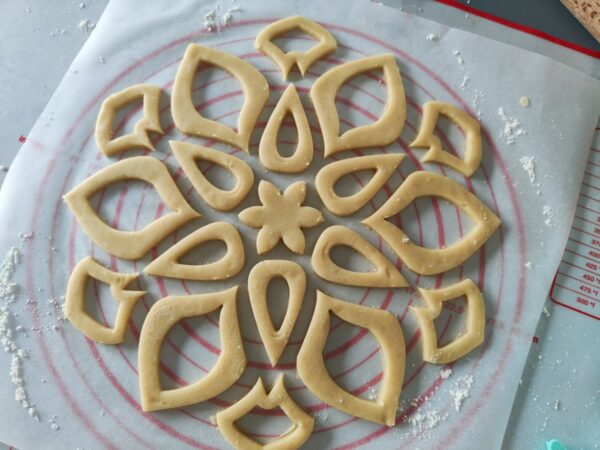 Crostata 20 - Fiore - 3DSMART.IT Cookie cutter