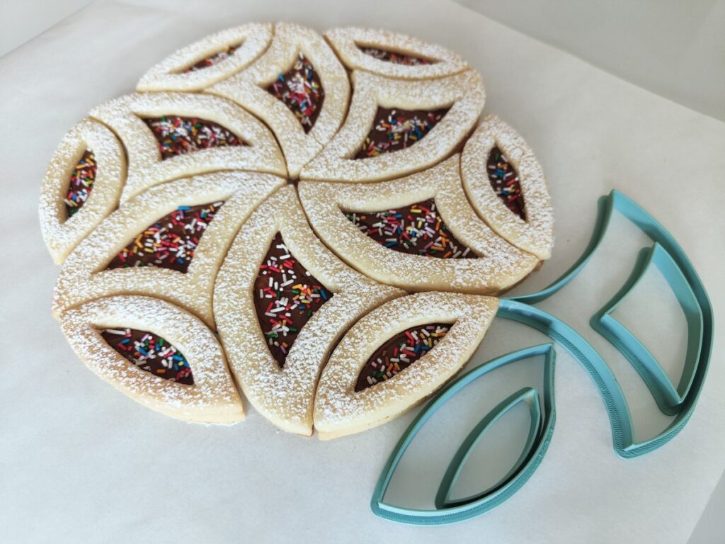 Crostata 52 Girandola - 3DSMART.IT Cookie cutter