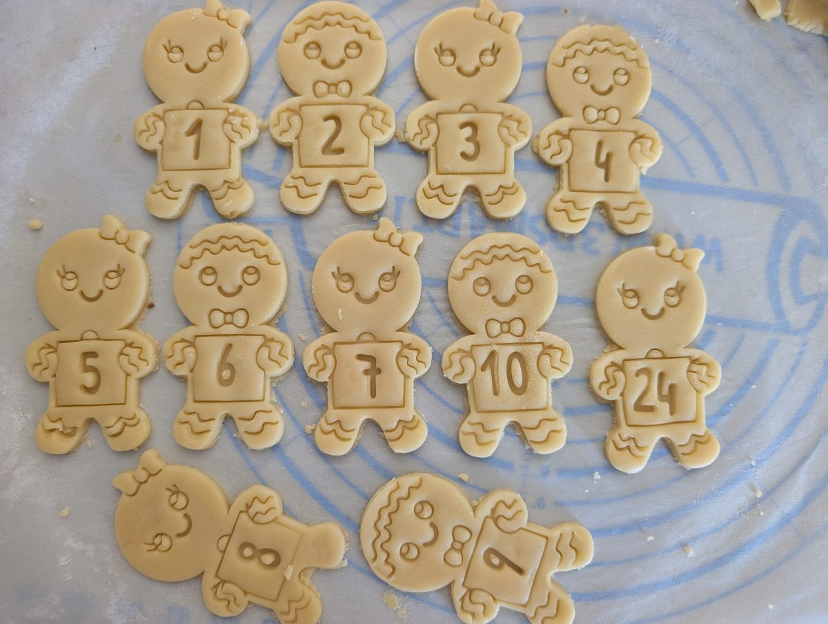 Calendario Avvento omino di zenzero 3dsmart