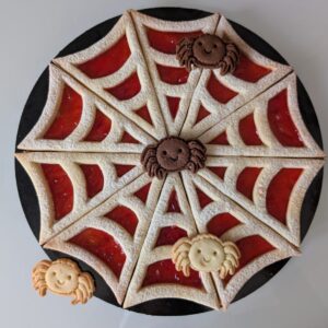 Crostata 103 - Crostate componibili - Crostata componibile Halloween Ragnetto