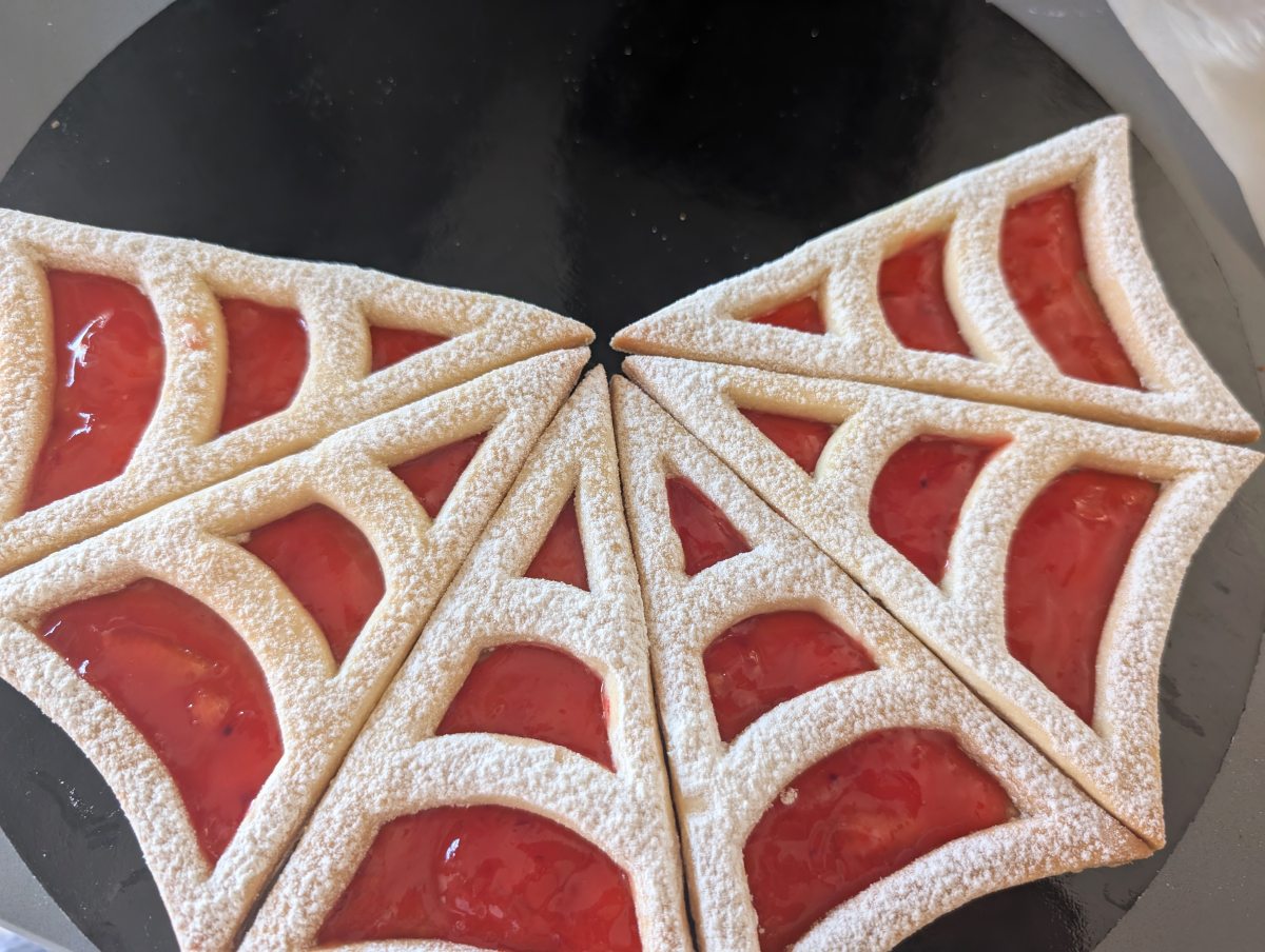 Crostata 103 - Crostate componibili - Crostata componibile Halloween Ragnetto