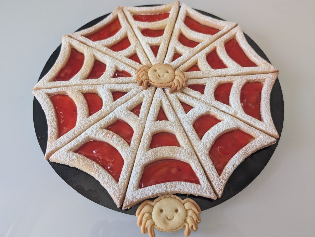 Crostata 103 - Crostate componibili - Crostata componibile Halloween Ragnetto
