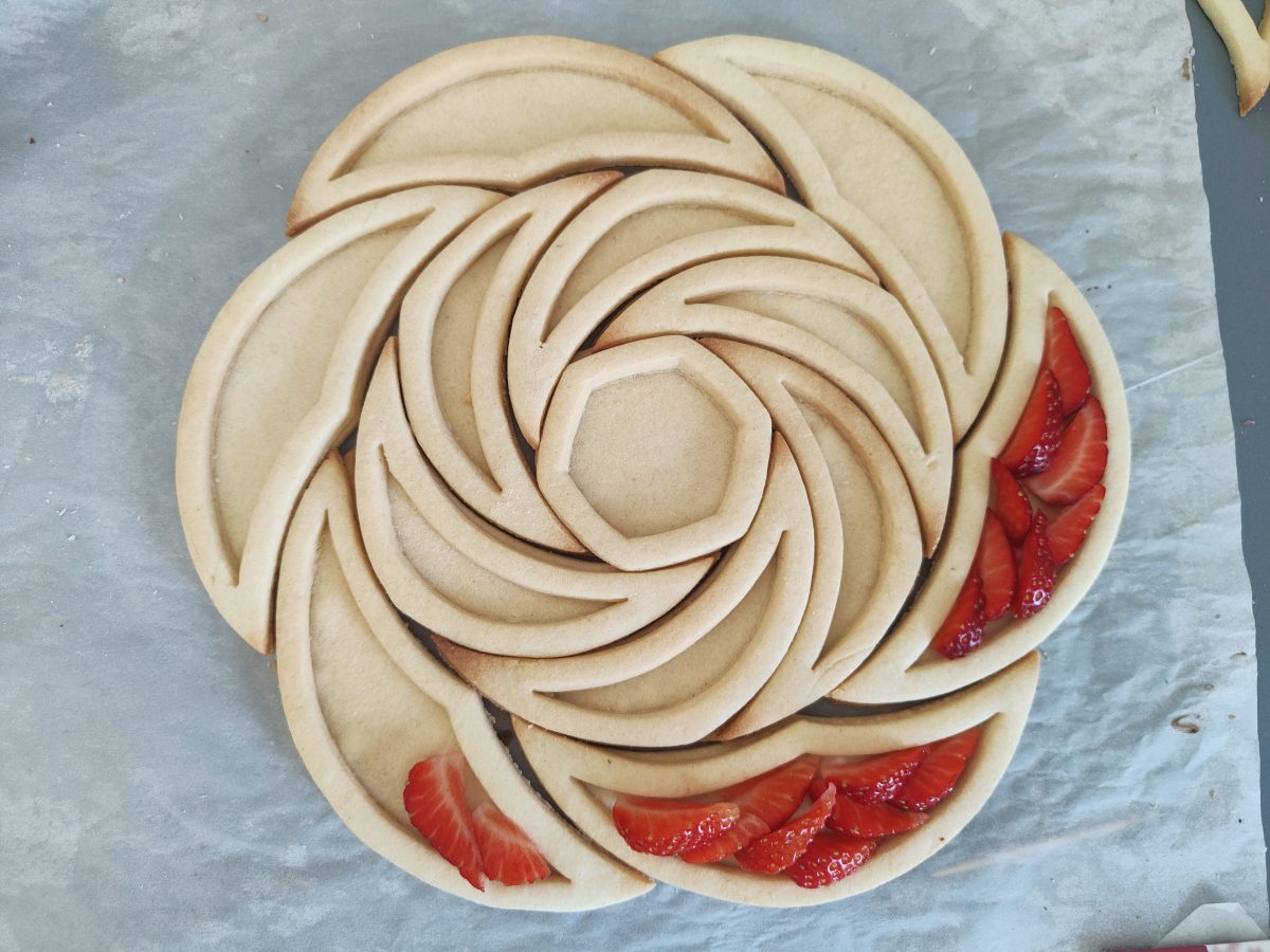 Crostata 98 Rosa - 3dsmart.it - crostate componibili