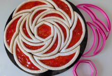 Crostata 98 Rosa - 3dsmart.it - crostate componibili