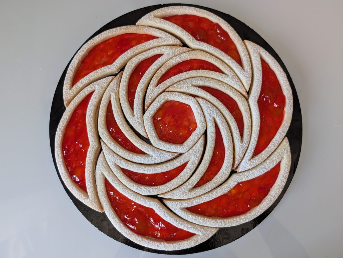 Crostata 98 Rosa - 3dsmart.it - crostate componibili