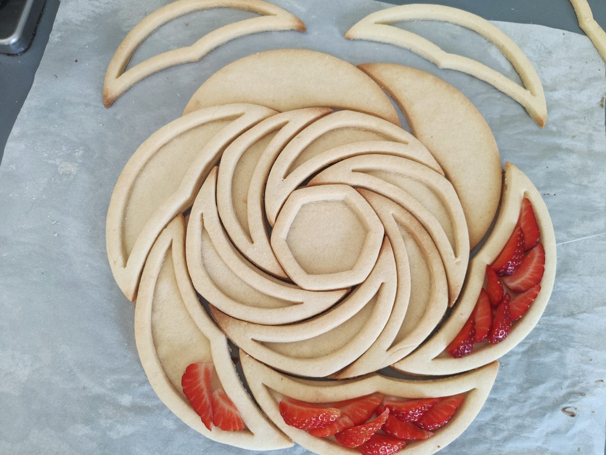 Crostata 98 Rosa - 3dsmart.it - crostate componibili