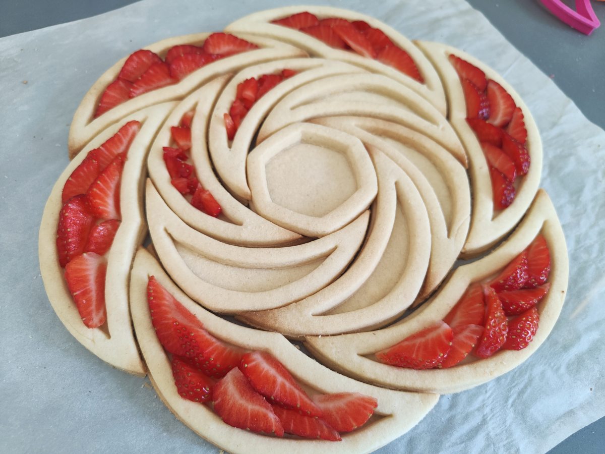 Crostata 98 Rosa - 3dsmart.it - crostate componibili