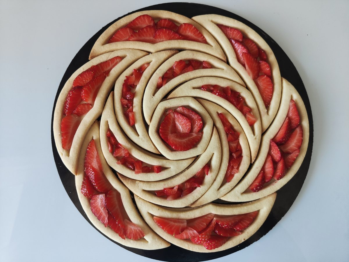 Crostata 98 Rosa - 3dsmart.it - crostate componibili