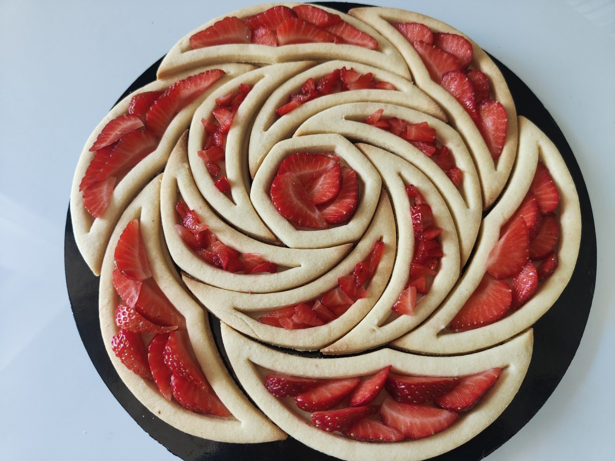 Crostata 98 Rosa - 3dsmart.it - crostate componibili
