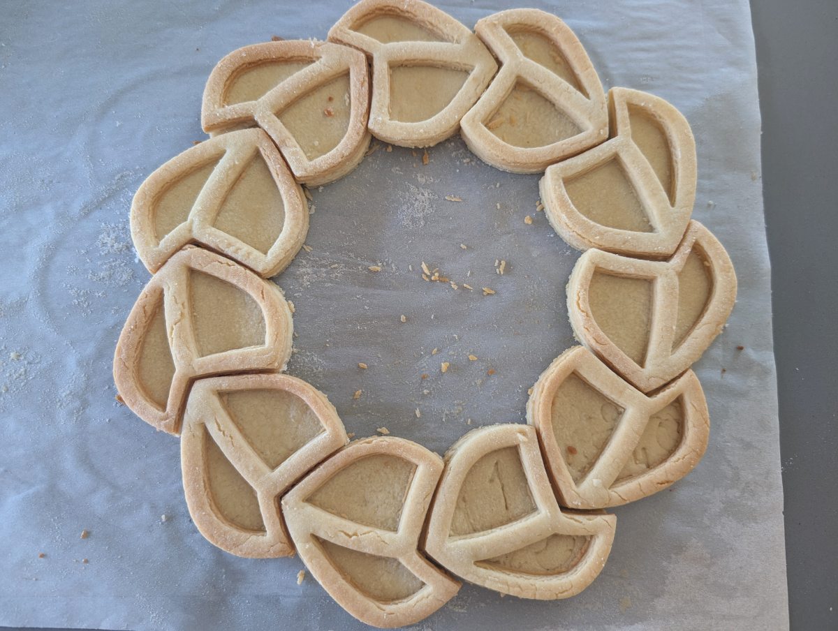 Crostata 99 Ghirlanda. Crostate componibili 3dsmart