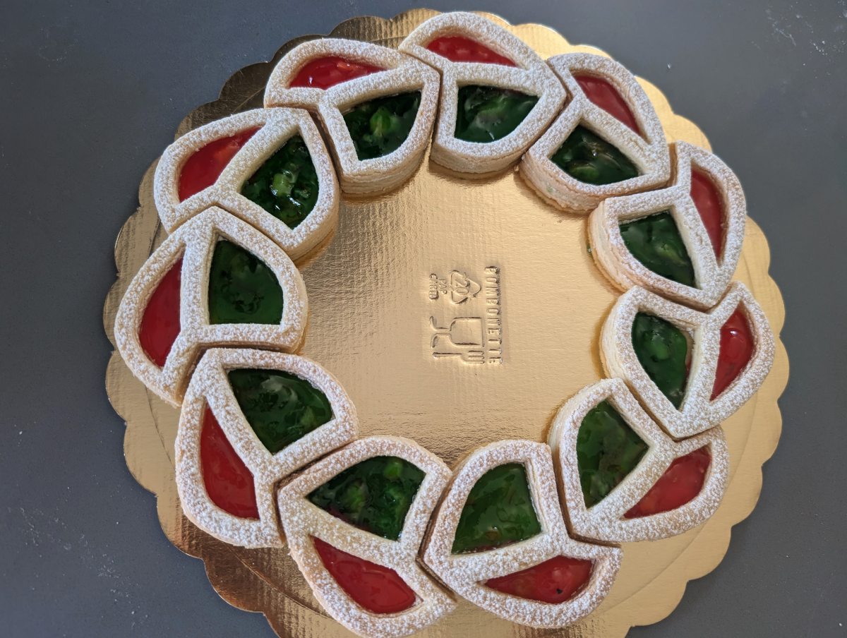 Crostata 99 Ghirlanda. Crostate componibili 3dsmart