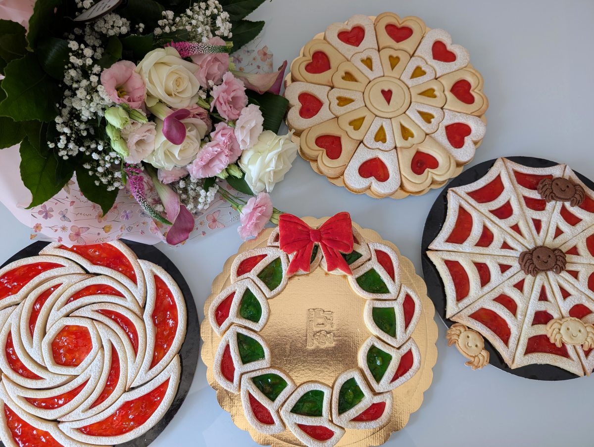 Crostata 99 Ghirlanda. Crostate componibili 3dsmart